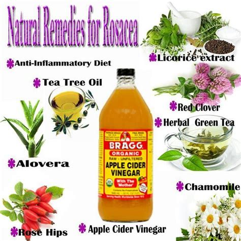 natural supplements for rosacea.